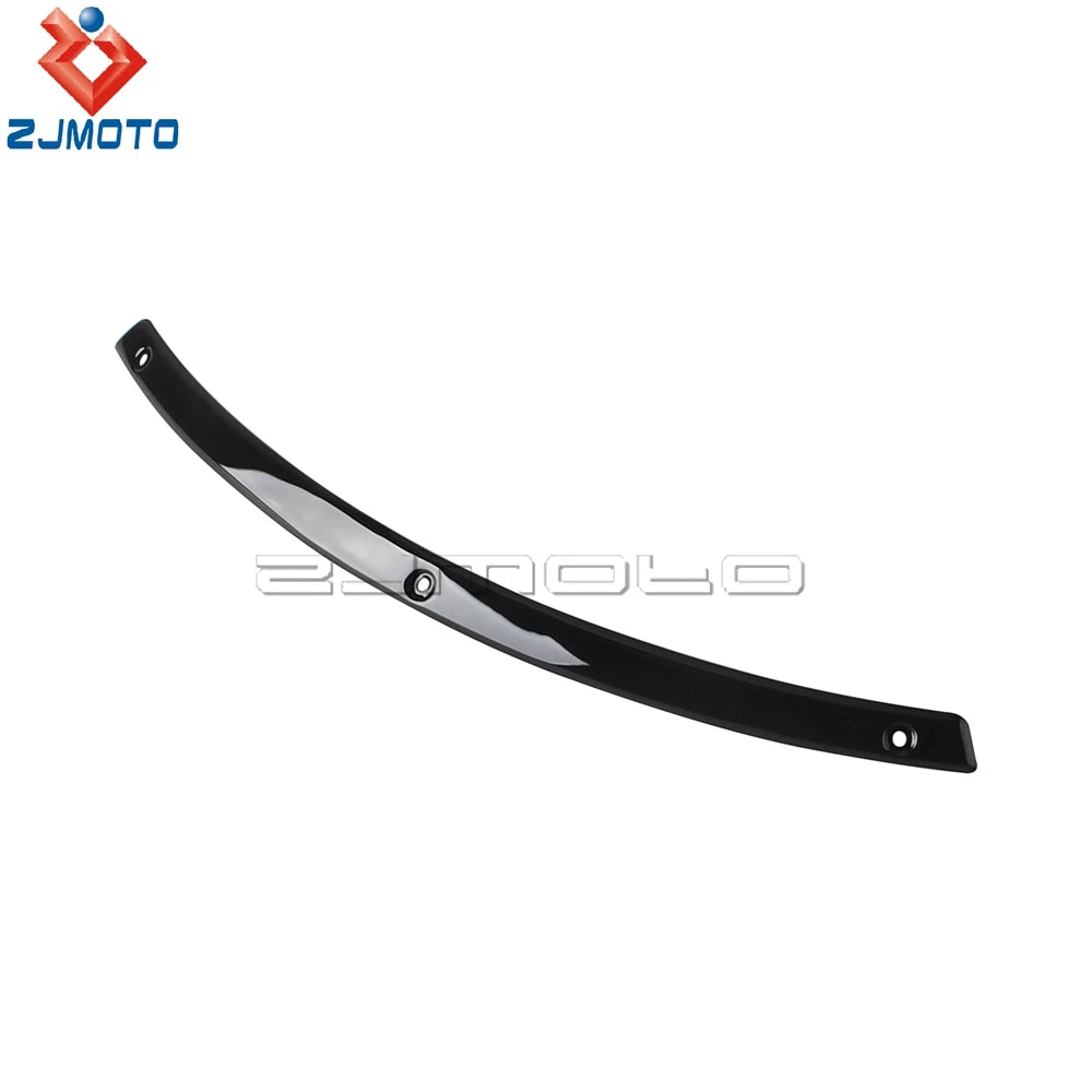 Steel Motorcycle Front Windshield Trim W/ Rubber Gasket For Harley Electra Street Tri Glide Touring Windscreen Strips 1996-2013