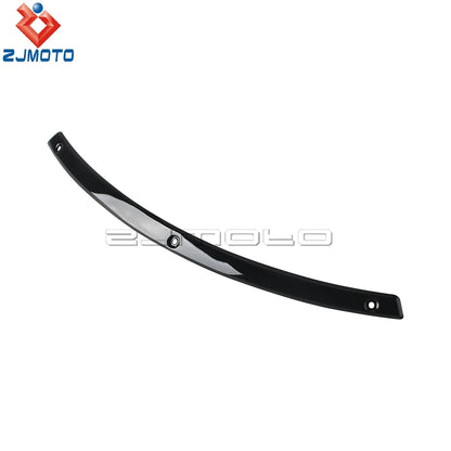 Steel Motorcycle Front Windshield Trim W/ Rubber Gasket For Harley Electra Street Tri Glide Touring Windscreen Strips 1996-2013
