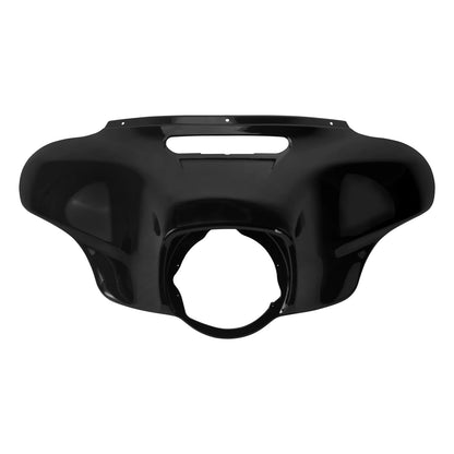 Motorcycle Front Headlight Fairing With LED Light Batwing Outer Cowl Cover For Harley Touring Street Electra Glide Ultra 2014-24