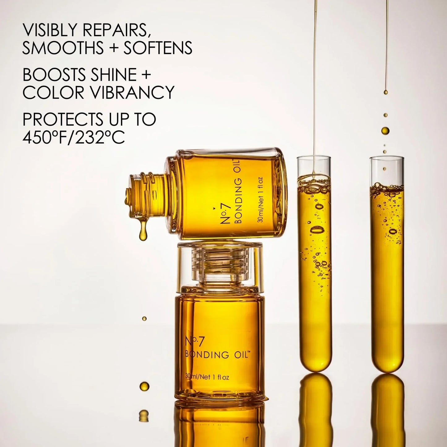 30ml No. 7 Bonding Oil Original Hair Care Repair Damaged Essential Oil Conditioners Increase Shine Softness Color Vibrancy Frizz