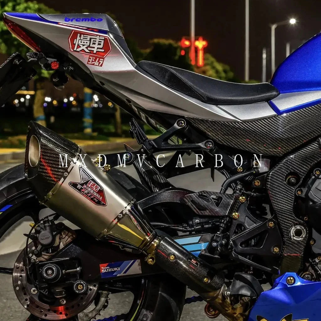 For Suzuki GSX-R1000R L7 2017-2022 2023 2024 Motorcycle 3K Dry Carbon FiberFender Fuel Tank Guard Side Panel Full Fairing Kits
