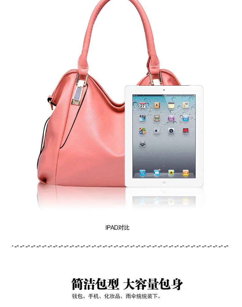 2024 Fashion Soft Leather Luxury Designer Handbag Large Capacity Women's Bag Women's One Shoulder Crossbody Bag Bolsas De Mujer