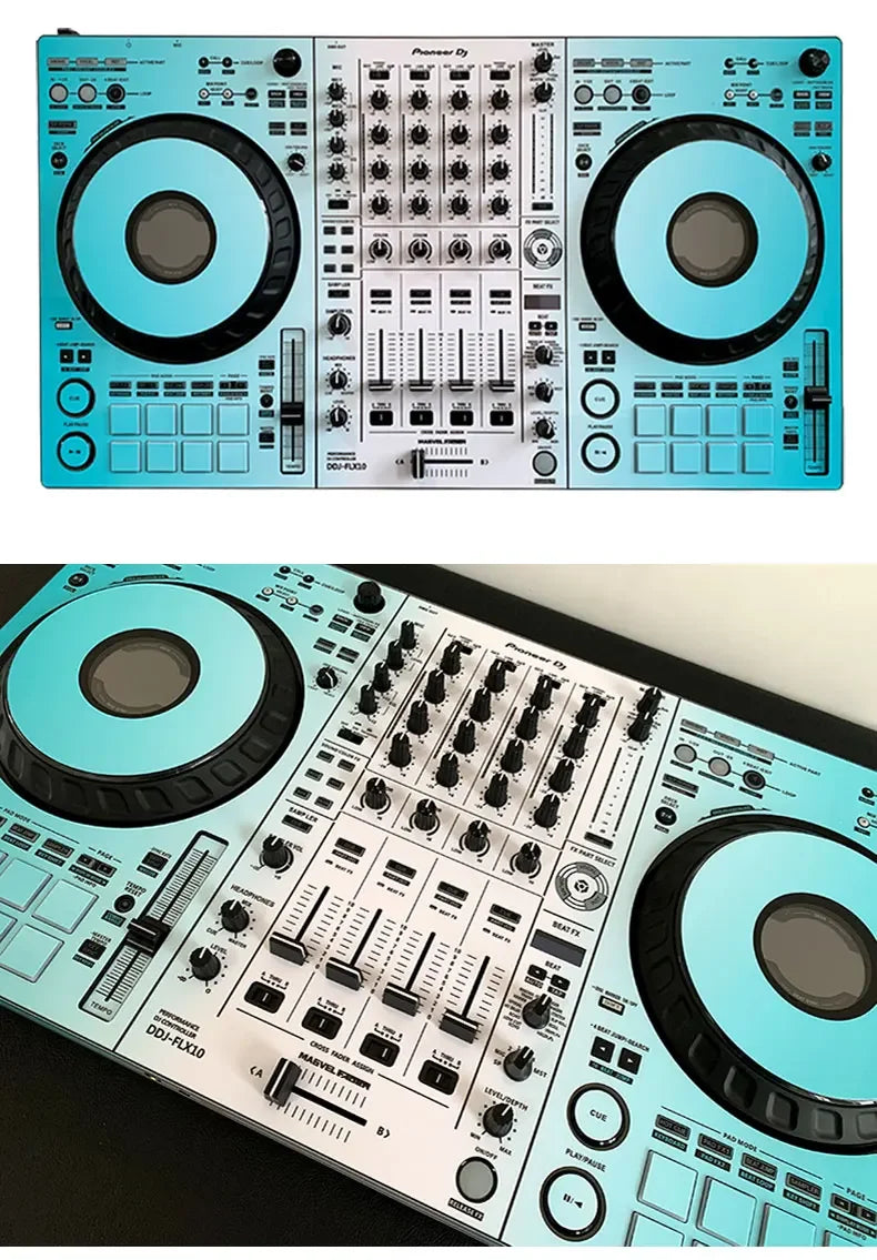 Pioneer DDJ-FLX10 All-in-One Disk Recorder PVC Imported Film Protective Sticker - Film Only