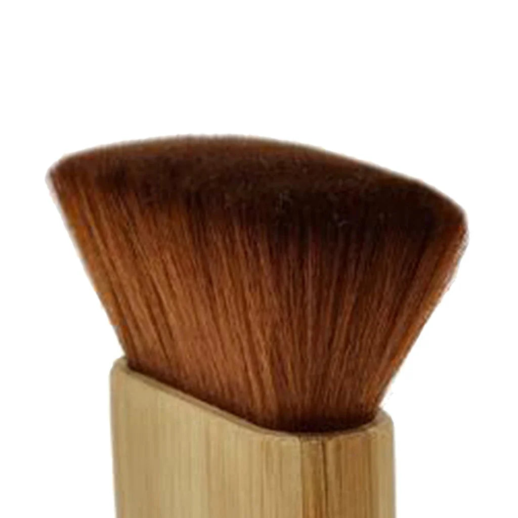 Barber Salon Hairdresser Hair Cutting Neck Duster Soft Brush with Wooden Handle，Special for real hair wigs