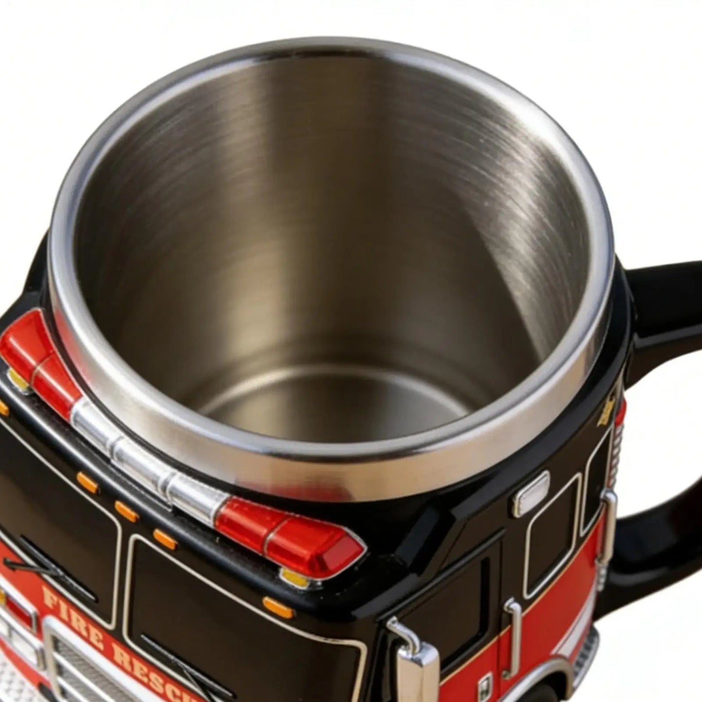 Funny Mugs Firefighting Coffee Mugs Creative Design Truck Coffee Mug  Firefighting Coffee Mugs Tea Cup for Hot Cold Water Juice