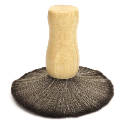 Professional Barber Duster Neck Face Brushes Hair Clean Soft Black Hairbrush Salon Cutting Hairdressing Styling Make Tools