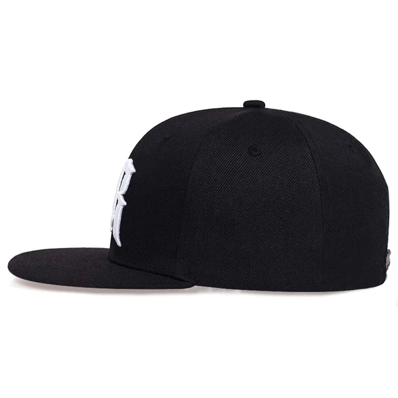 1piece Unisex R Letter Side Planet Embroidery Hip Hop Hat Outdoor Adjustable Sunscreen Leisure Hat Spring Autumn Travel Vacation