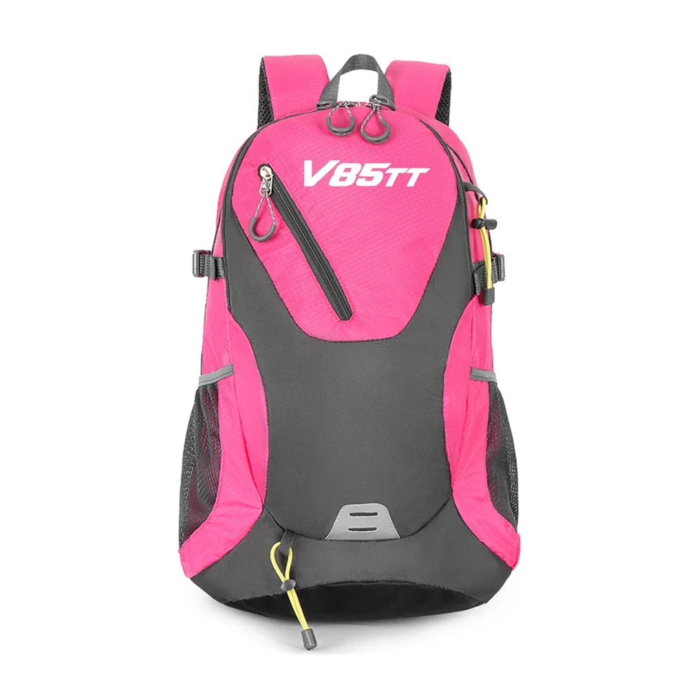 For MOTO GUZZI V85TT Men's and Women's Large Capacity Travel Backpack Motorcycle Accessories Outdoor Sports Mountaineering Bag