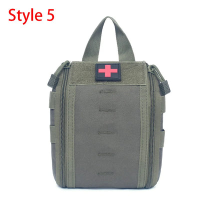 Outdoor Camping Trauma First Aid Kit Multifunctional Equipment Survival Tool Kit Wilderness Survival Emergency Kit