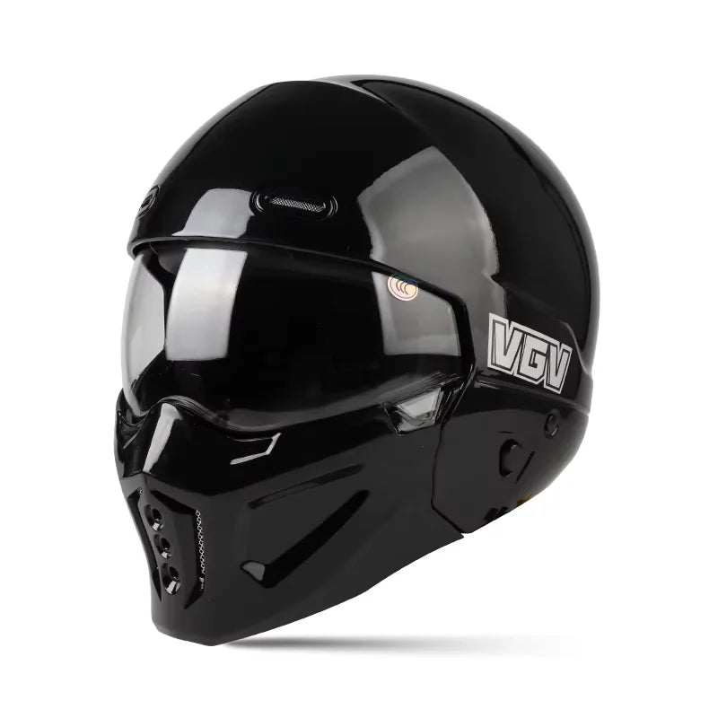 High-Quality Motorcycle Helmet, Personalized Scorpion Warrior Full Helmet, Suitable for Men and Women for Year-Round Riding