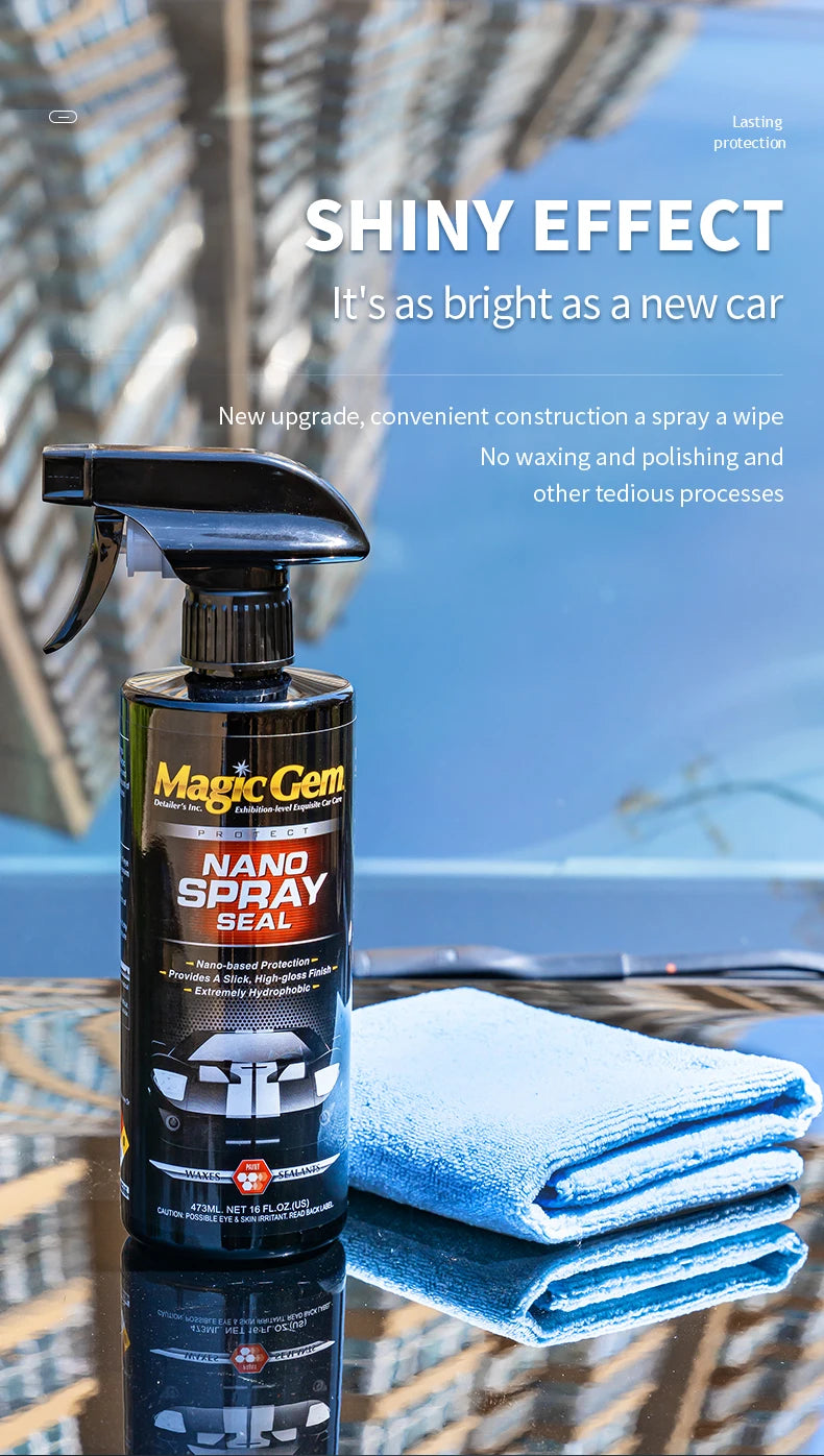 Magic Gem Car Ceramic Nano Coating Liquid For Toyota  Crystal Hydrophobic Layer Polishing Paint Agent Car Polish Nanos Coatings