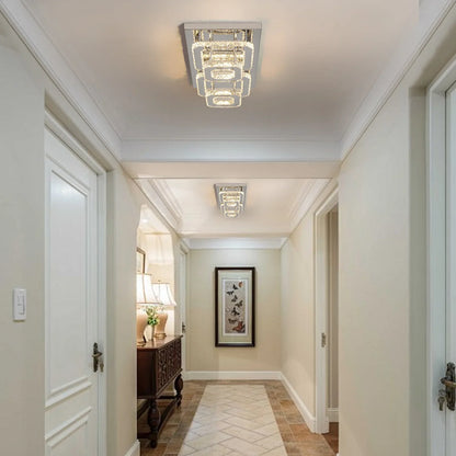 Crystal Ceiling Light Modern Crystal Led Chandelier Luxury Pendant Lighting  Home Decor Lamp Living Room Indoor Fixture Bedroom