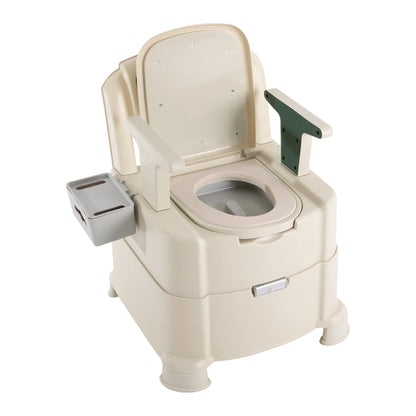 Toilet With Sensor Night Light,Bedside Commode  Bedside Toilet With Maximum Load 200kg, Portable Toilet