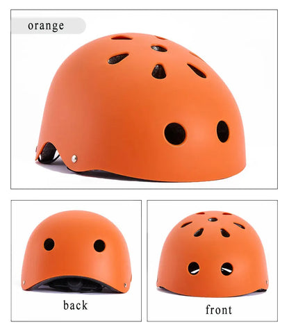 Men Women Children's Cycling Helmet for Skateboard Roller Skating Rafting Rock Climbing Electric Scooter Bicycle Safety Helmet