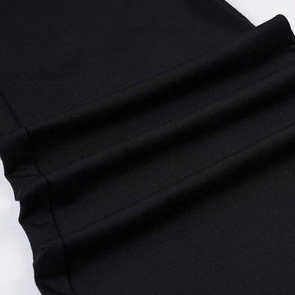 SUCHCUTE Sexy Padded Cup Slim Waist Jumpsuit Women Elegant Sleeveless Spaghetti Strap Rompers Streetwear Flare Pants One Piece