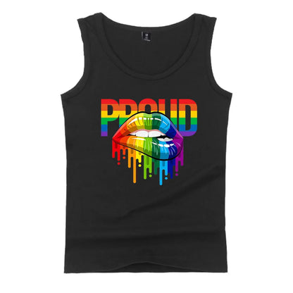 Fashion LGBT Love men tank top LGBT Flag fitness sleeveless shirt Lesbian Gay summer vest LGBT pride tank tops Men's clothing