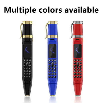 SERVO BM111 Pen Phone Portable Fan 3-in-1 Mobile Phone Dual SIM Bluetooth Dial Recorder Magic Voice Pen Style Telephone Original