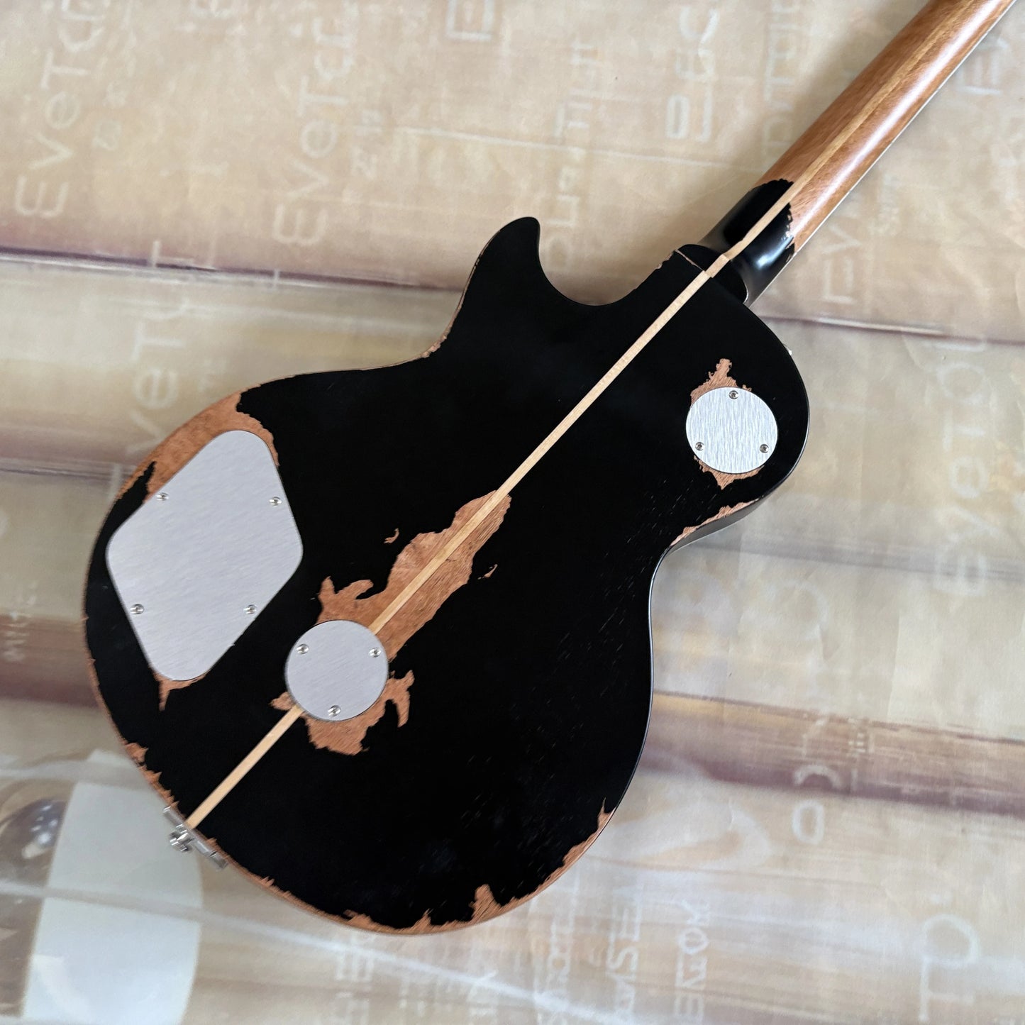 Handed relics - Electric guitar vibrato device P90 pickup - 22 frets - Rosewood body - Rosewood fingerboard