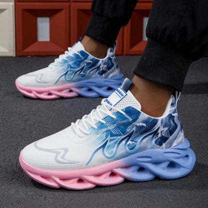 Sneakers Women's Shoes Men Women Running Sports Shoe Lightweight Breathable Comfortable Flat Soft Tennis Shoe Man Sneakers Woman