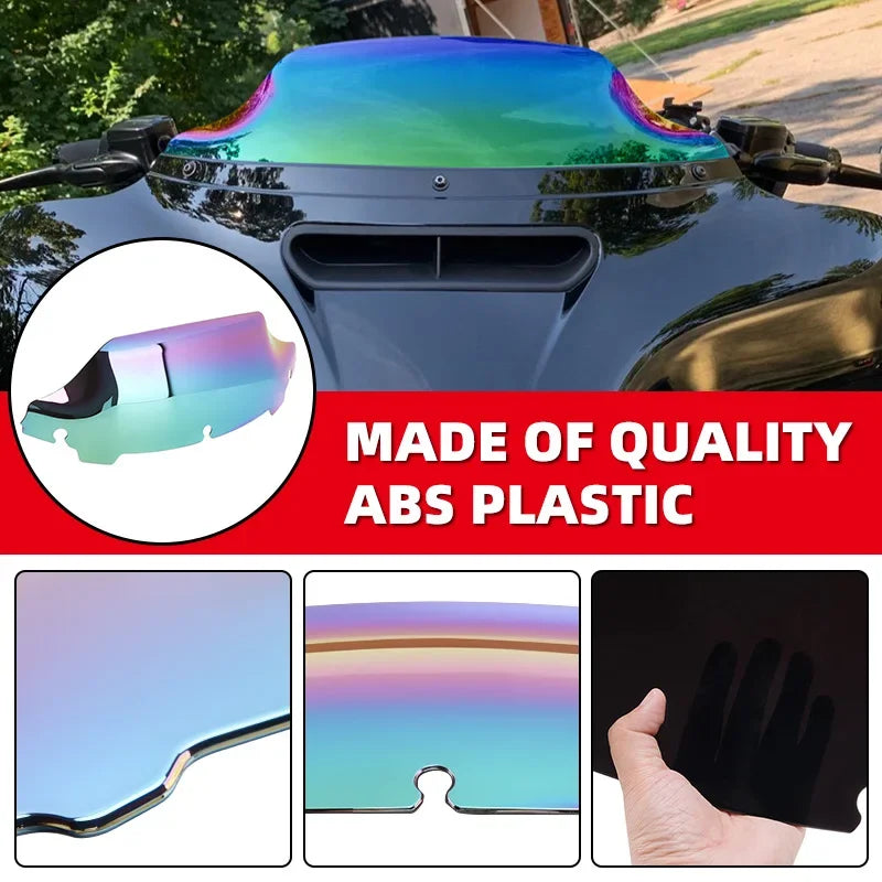 6.8'' Motorcycle Parts Windscreen Cover For Harley Touring Street Electra Glide Ultra Limited FLHX 2014-2023 Windshield Fairing