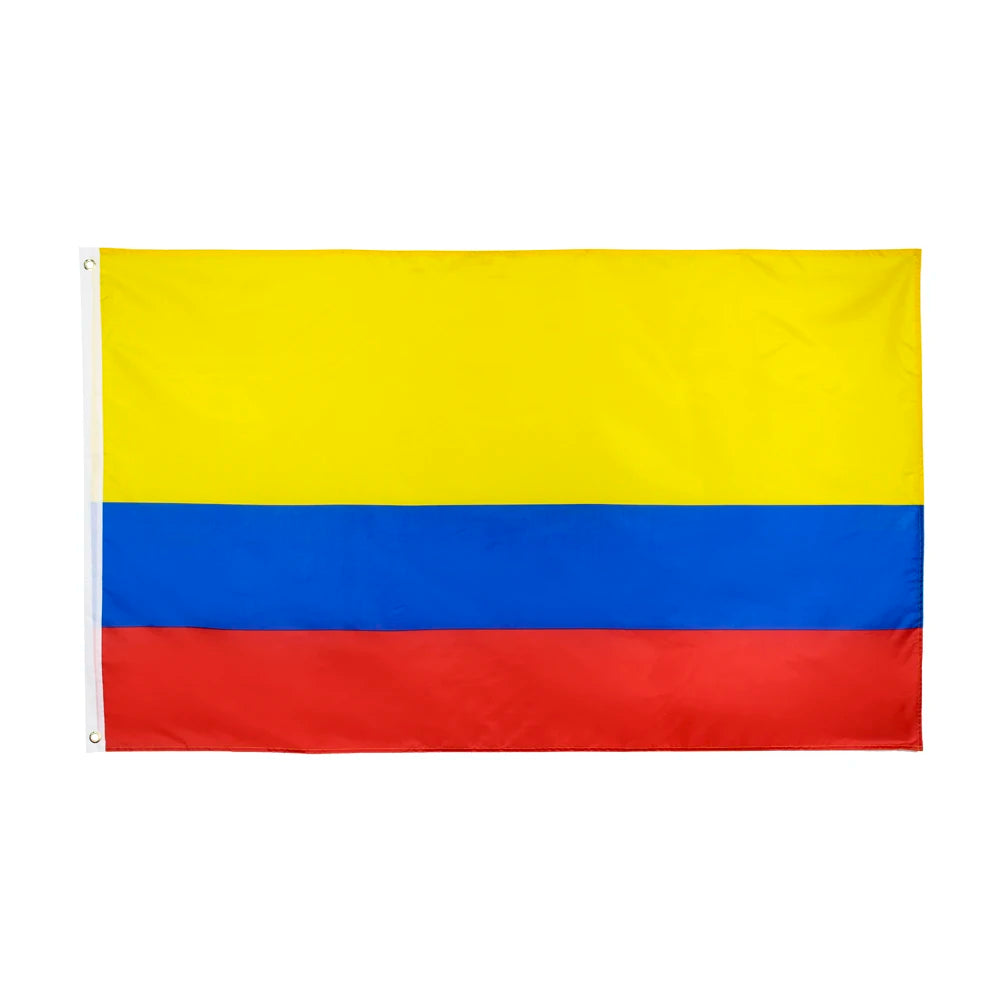 Colombia Flag 90x150cm co col colombia Colombian flag Polyester Flag Indoor Outdoor Home decoration banner