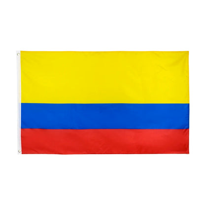 Colombia Flag 90x150cm co col colombia Colombian flag Polyester Flag Indoor Outdoor Home decoration banner