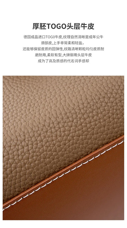 Luxury handbags female crossbody bags small square shoulder bag mom women bags new fashion 2025 genuine cowhide leather satchel