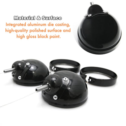 4.5'' LED Fog Lighting Passing Auxiliary Bracket for harley custom dynamics lights road king street glide Turn Signal