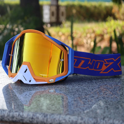 Motorcycle Glasses Dirt Bike MX Goggles Anti-Fog HD Lens Motocross Enduro Sunglasses Windproof Ski Goggles Factory Wholesale