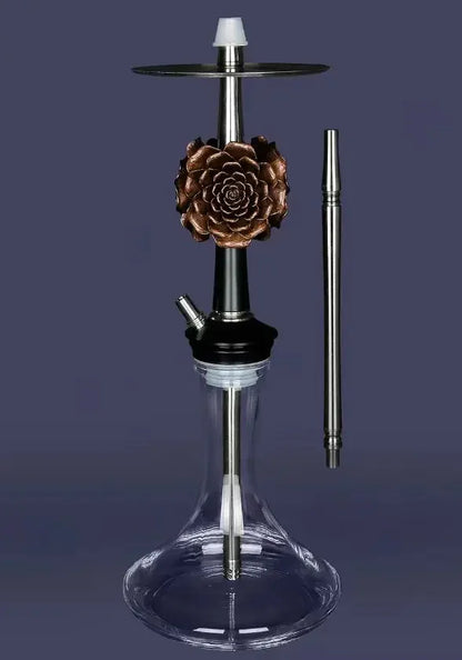 MOZE KVZE Grid ROSE Hookah Shisha Set Arabic Hookah Single Tube