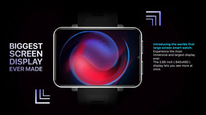 DM100 4G LTE Smart Watch 3GB RAM 32GB ROM 5MP Camera IPS 2700mah Battery 2.86 inch Screen Fitness Sports Sim Card Smartwatch Men