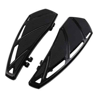Motorcycle Driver Floorboard Rider Footboard Kit Fit For Harley Road King Electra CVO Street Glide Softail FL Dyna FLD 1986-2023