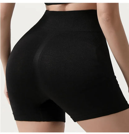 Seamless Shorts High Waisted Elastic Peach Hip Sports Yoga Pants Tight Fitting Quick Drying Fitness Pants for Women Sweatpants