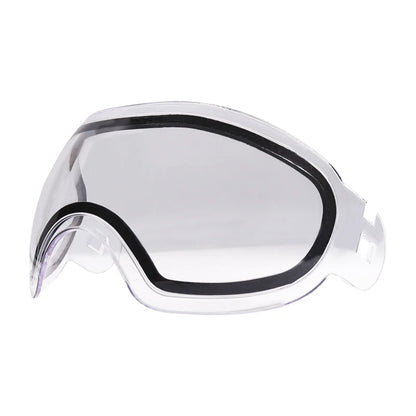 Spunky II Black Paintball Archery Mask Made of Soft PE and Hard Nylon with Thermal Anti-Fog Goggle