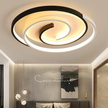 220V 230V Household LED Ceiling Lights Modern Living Room Bedroom Ceiling Light 40/50cm Simple Ceiling Lamp Low Floor Lighting