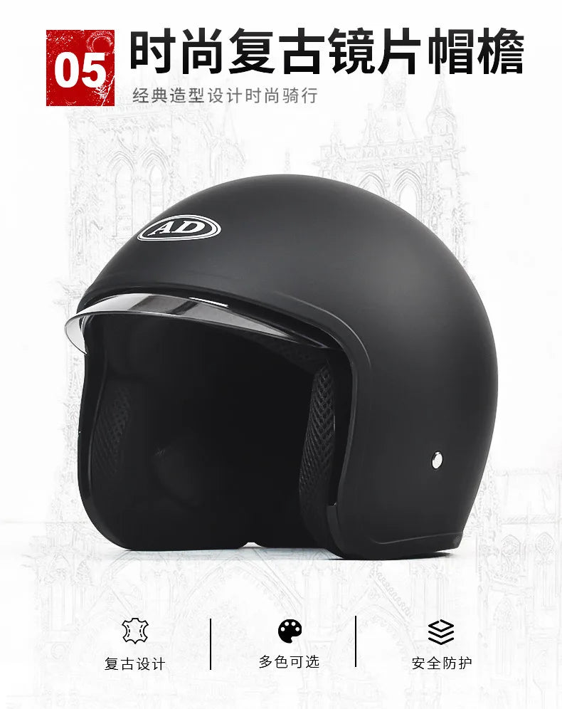 GB Certified Electric Vehicle Helmet for Men and Women All-season Universal Electric Vehicle Safety Helmet Motorcycles Winter