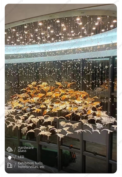 Customizable Luxury Chandeliers for Living Room Villas Hotel Decoration Pendant Light Dining Room Light Chandelier Hotel Lobby