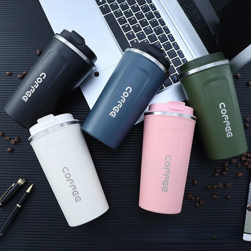 Stainless Steel Coffee Thermos No Smart Temperature Control Display Portable Travel Mug 380ml/510ml