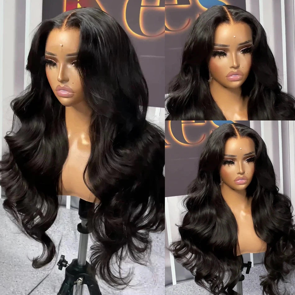 250 Density 40 Inch Body Wave 13x6 Hd Lace Front Wig 360 Lace Frontal Wigs For Women Brazilian 13x4 Pre Plucked Lace Human Hair