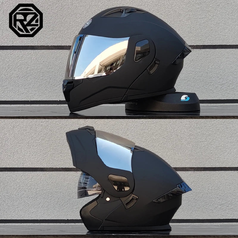 2025 High Quality Motorcycle Helmet Modular Flip Helmet Casco para Motos Dual Lens Full Helmet Casco para Motos DOT Approval