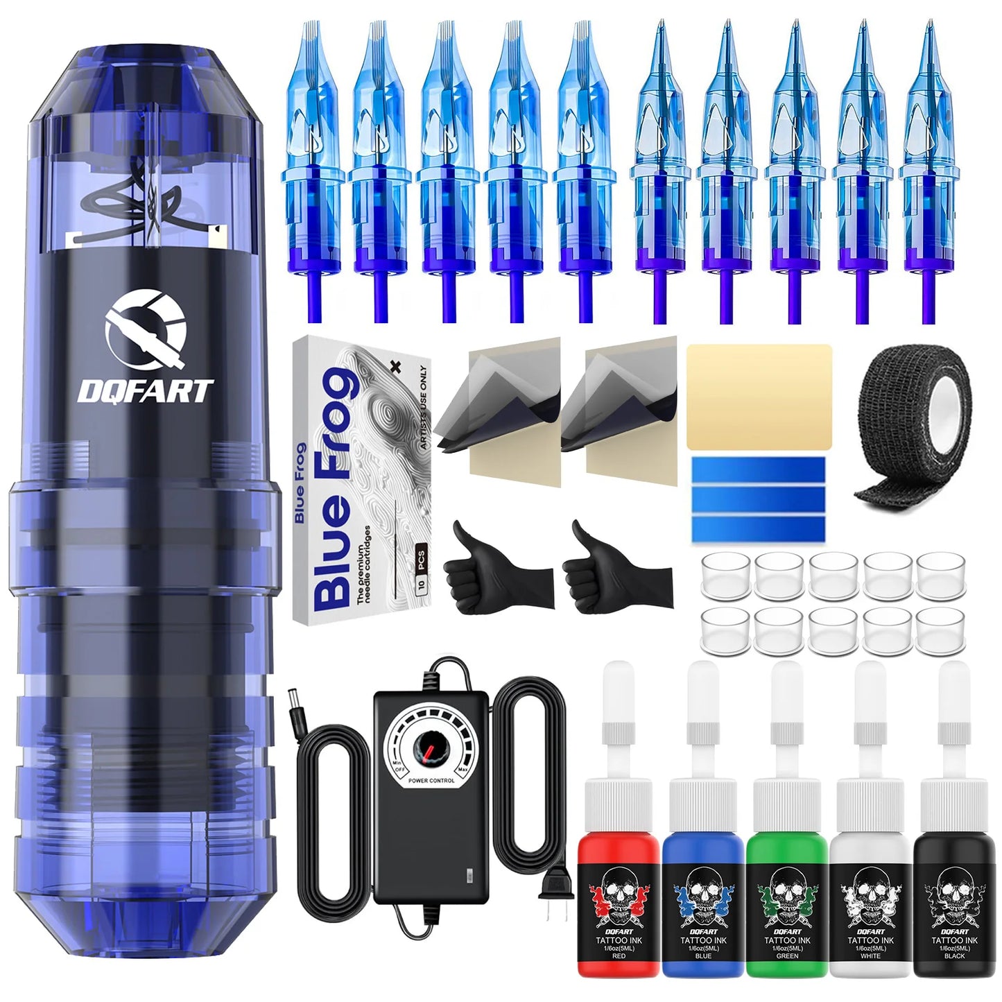 New Tattoo Machine Beginners Tattoo Kit Permanent Tattoo Pen With Tattoo Needle Tattoo Ink Tattoo Accessiories Tattoo Supplies