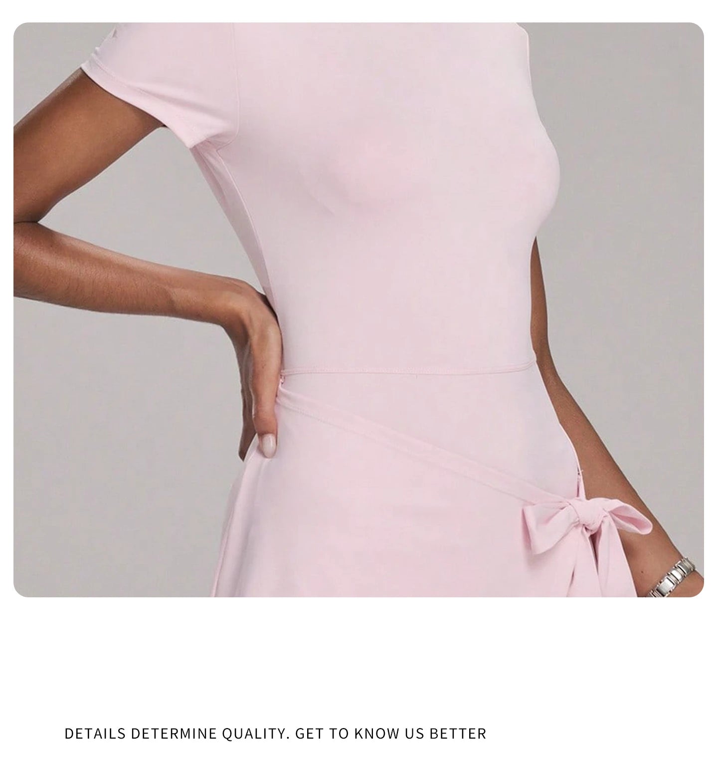 FUBEIKE New Fake Two-Piece Anti-Exposure Tight-Fitting Sports Dress Slimming Strap Casual Fitness Back Yoga Tennis Dress