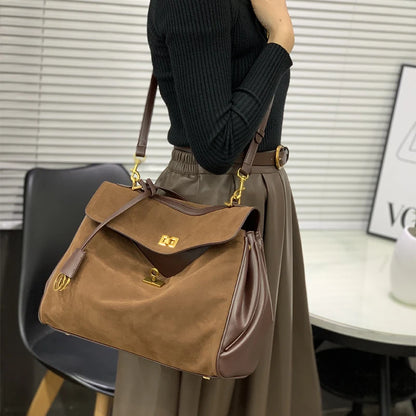 Luxury Bags Designers Bags For Woman High-end Frosted Fashion Versatile Trend Shoulder Bags Bolsas Feminina Handbag Tote Bag