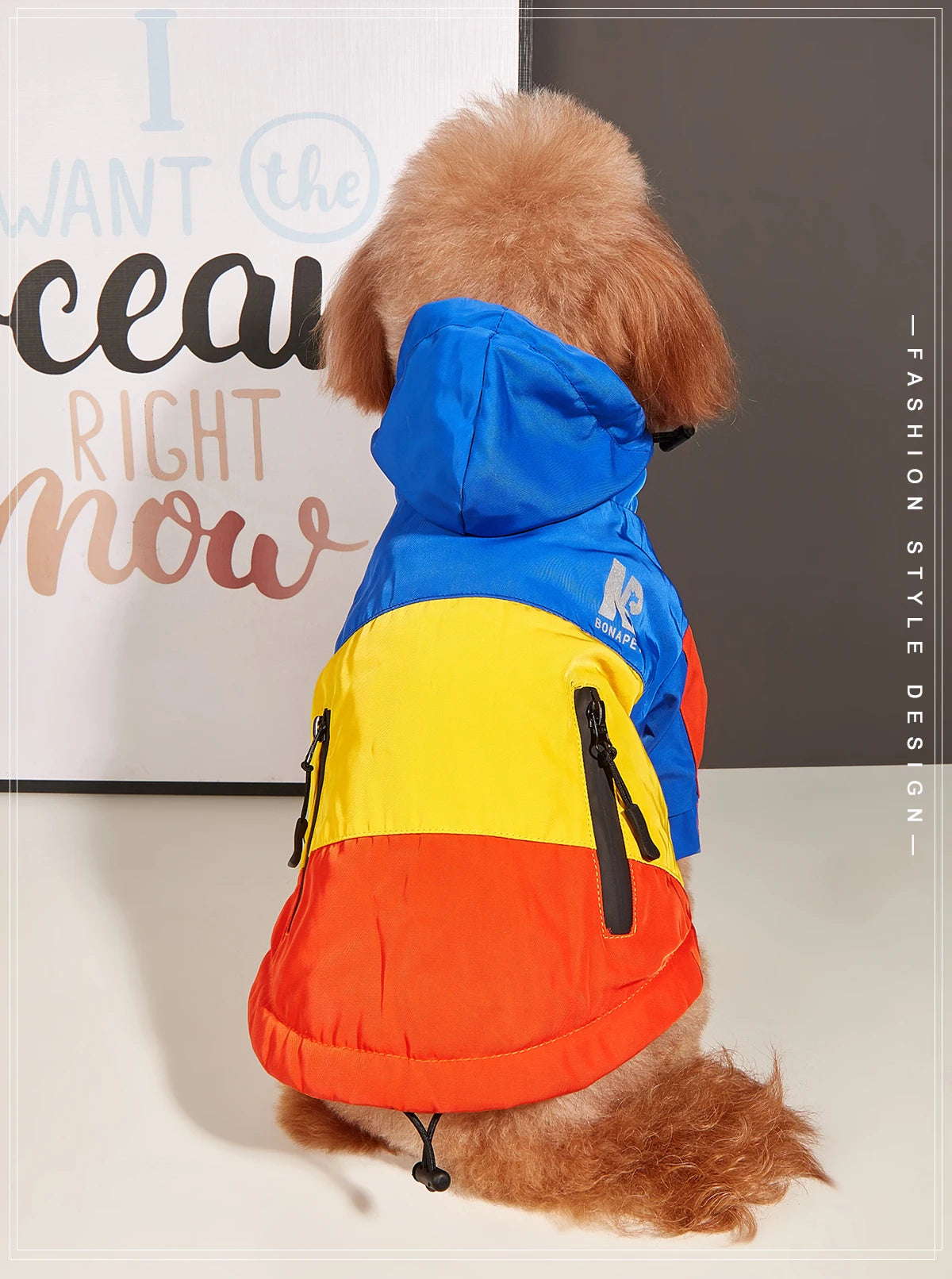 Fashion Winter Dog Jacket Waterproof Pet Raincoat Thick Fleece Warm Large Dogs Clothes Windproof Coat French Bulldog Chihuahua