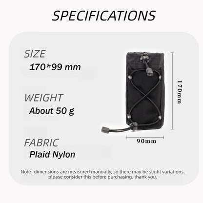 Outdoor Backpack Arm Bag Camping Climbing Strap Hanging Bag Phone Water Bottle Storage Bag for Hiking Mountaineering