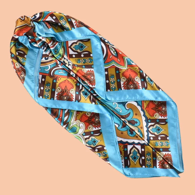 1PCS Ladies Multicolor Peacock Feather Pattern Large Tassel Shawl Fashionable Wrap Scarf for Travel Party Ladies Silk Scarf