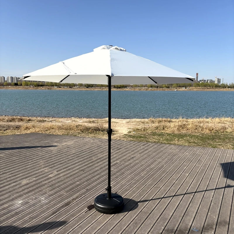 Heavy Duty Modern Beach Umbrella 1pcs Commercial Parasol for Garden Patio Market Outdoor Furniture 1.35m Radii for Hotels