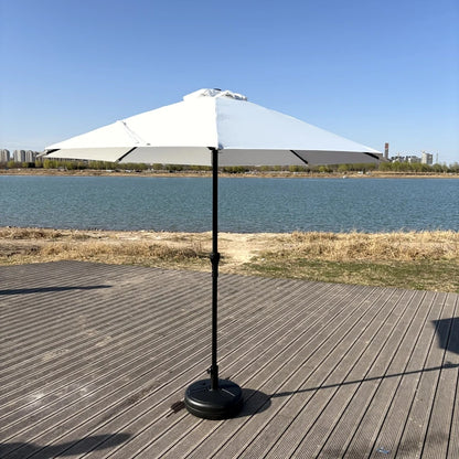 Heavy Duty Modern Beach Umbrella 1pcs Commercial Parasol for Garden Patio Market Outdoor Furniture 1.35m Radii for Hotels