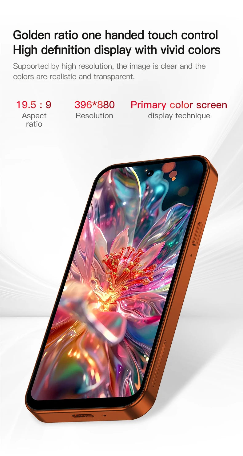 SERVO S45 PRO Android Mini Smartphone 4G LTE 4.5" HD Display 3+64GB Face Unlock Small Portable Cell Phone 2 SIM GPS Play Store