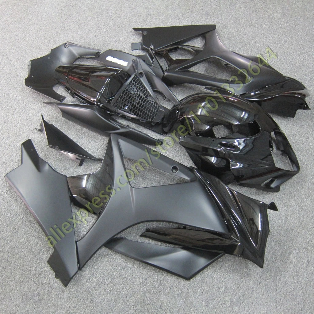 GSXR 1000 2007 2008 Motorcycle Fairings for GSXR1000 07 08 Glassy Matte Black Injection Kit Body Work Fairing Set Fit